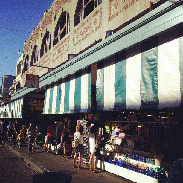 The farmers market, beatiful Seattle