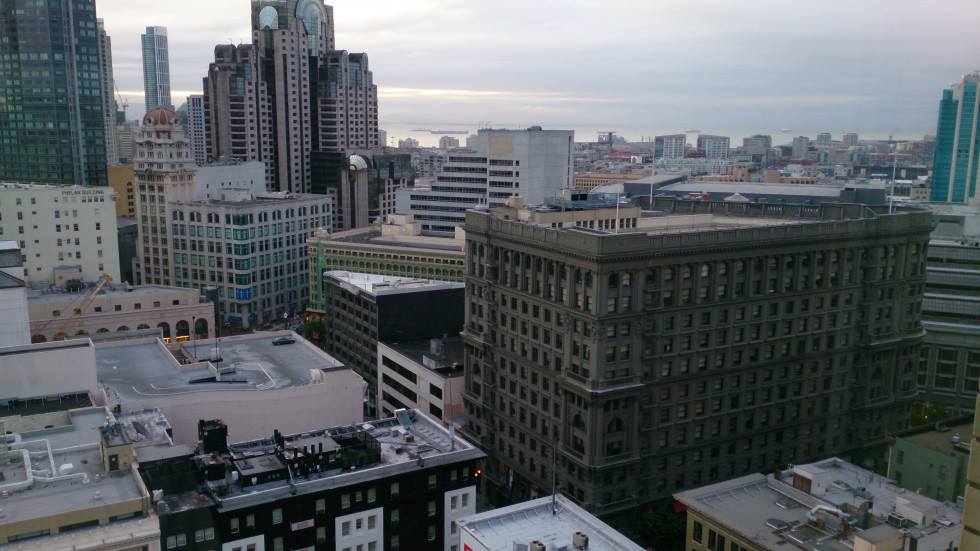 One night, one day. It was a pleasure, SF -…